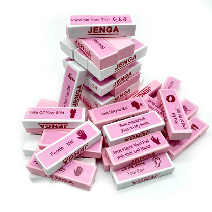 Naughty Tower Blocks (pink&white) Viralhuntz