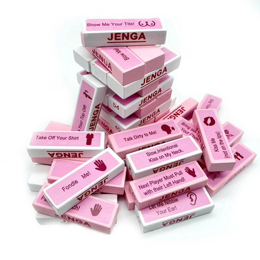 Naughty Tower Blocks (pink&white) Viralhuntz