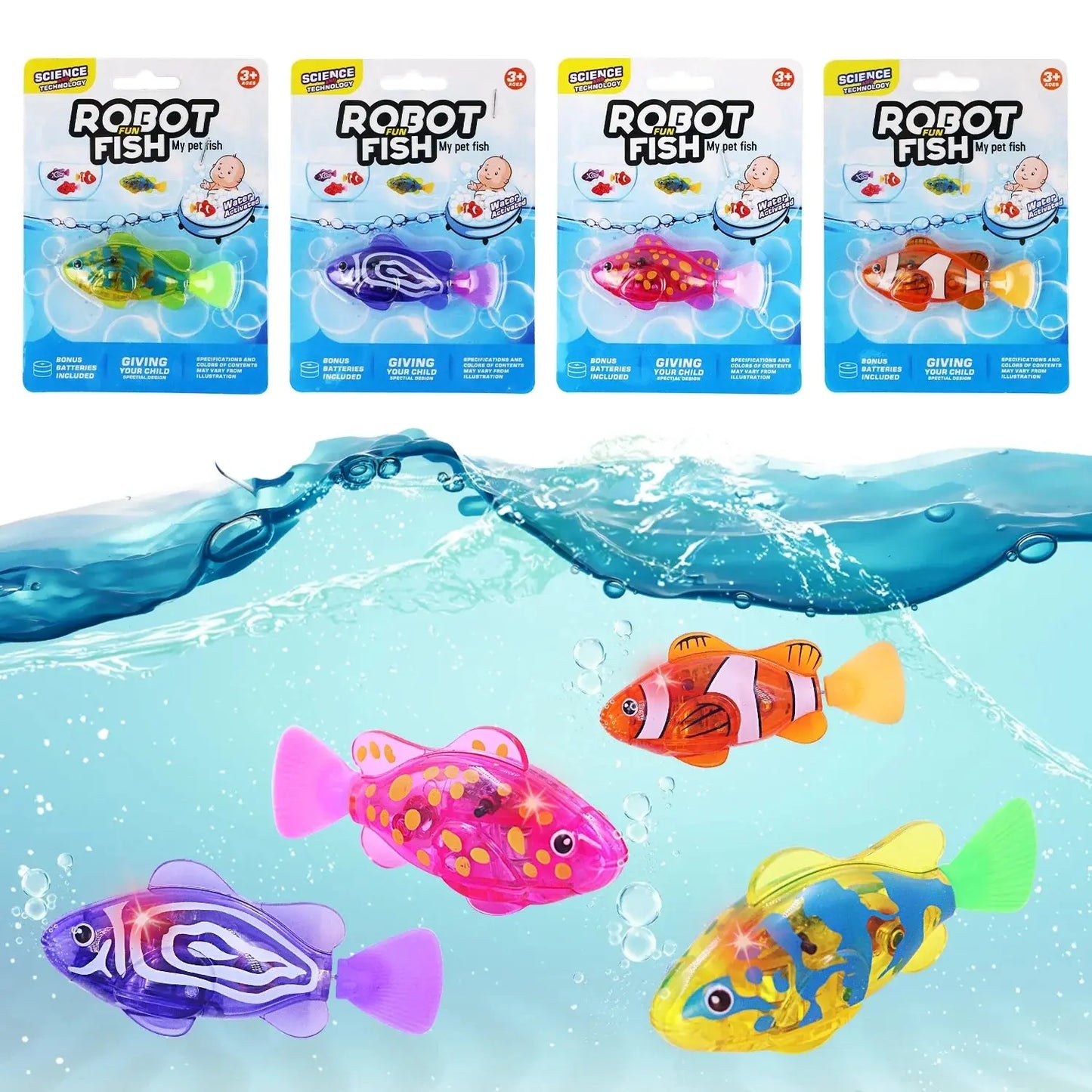 Interactive Robot Fish Toys for Cat/Dog Viralhuntz